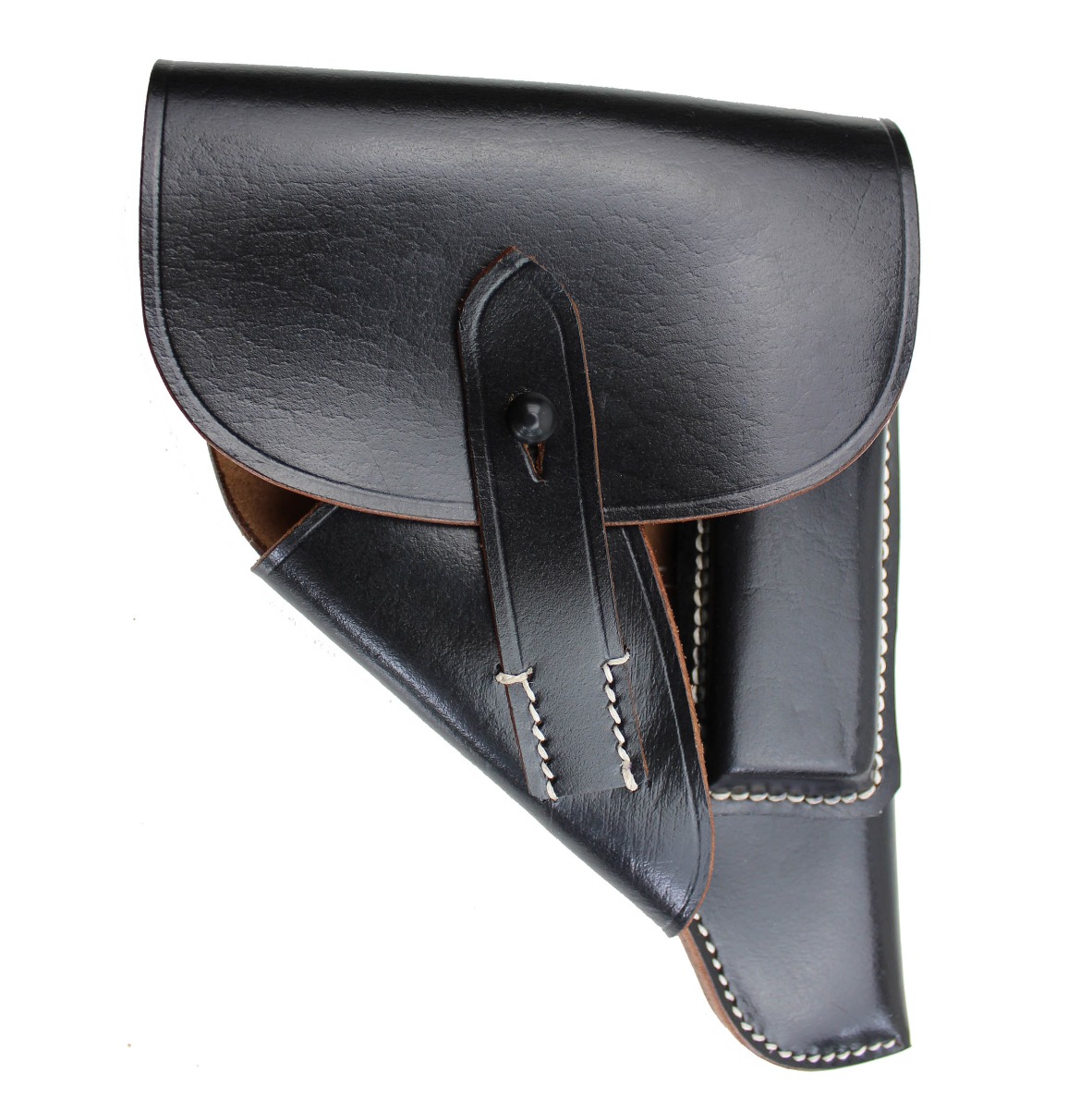 Walther PP Leading Edge Black Leather Holster – 1944 GXY Rare Variant